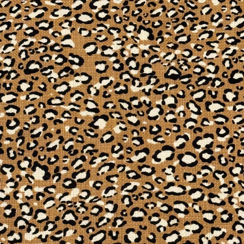 J.Crew Leopard‎ Print Pencil Skirt Womens Size 2 Cotton Blend Beige & Black